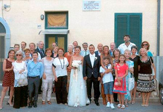 Inaugurazione targa commemorativa a Gio Batta Lepori