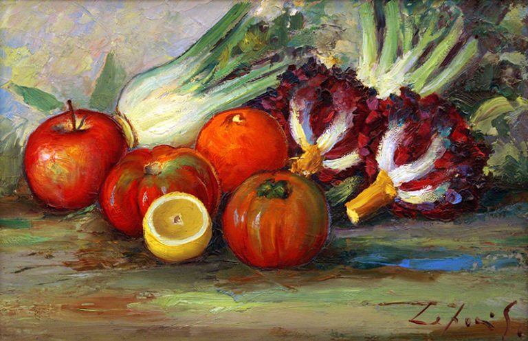 Frutta e verdura Opera di Gio Batta Lepori